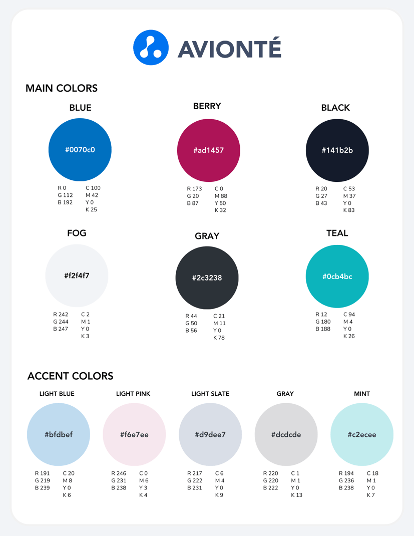Brand Standards _ Color Palette